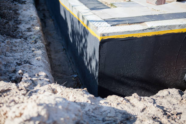 Professional Crawl Space Encapsulation technician working in Newton, NC